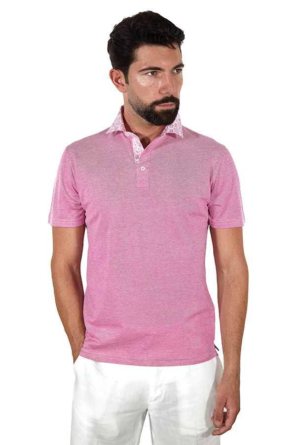 Polo-fucsia-colletto-fantasia-cashmere-fuxia-e-bianco